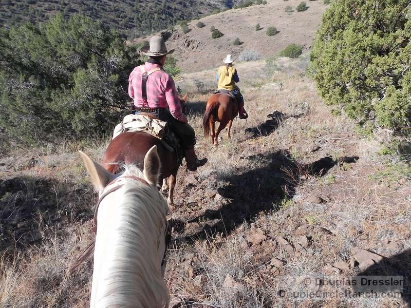 Rough Country Riding on Horseback
