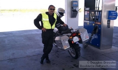 Rick Cioppa Heading to the Ranch by Motorcycle