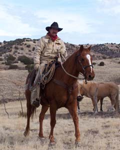 Roland, Our New Cowboy on the Hard Working Dude Ranch