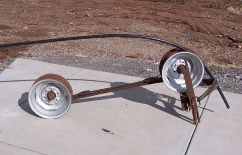 Ranch-Made Well Pipe Roller