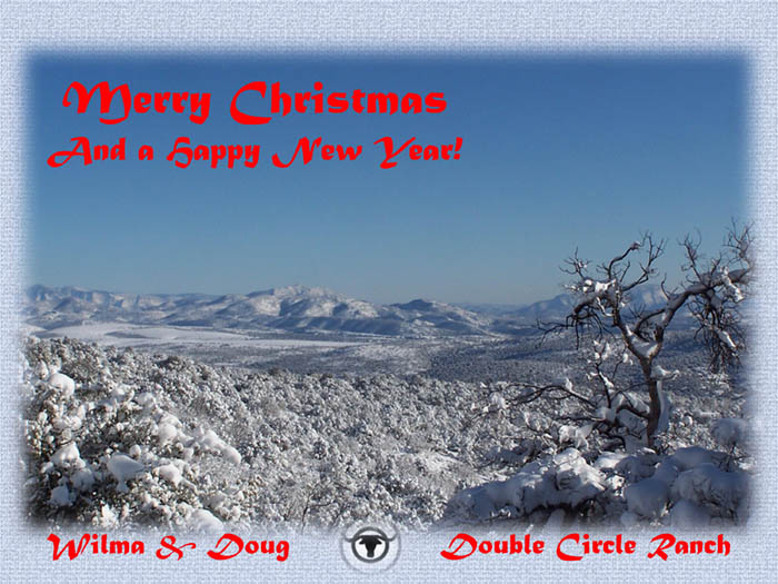 Christmas Card from Double Circle Ranch