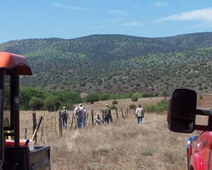 Antelope Habitat Improvement Fence Workshop 