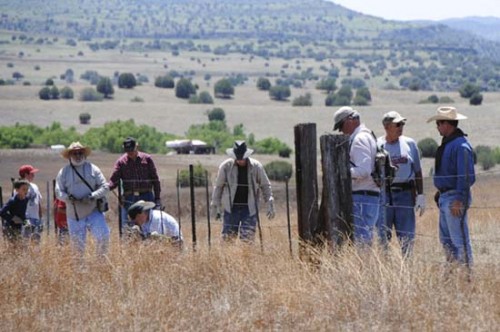 Fixing Ranch Fence For Antelope