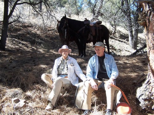 Friends and Ranch Helpers Bernice and Gene